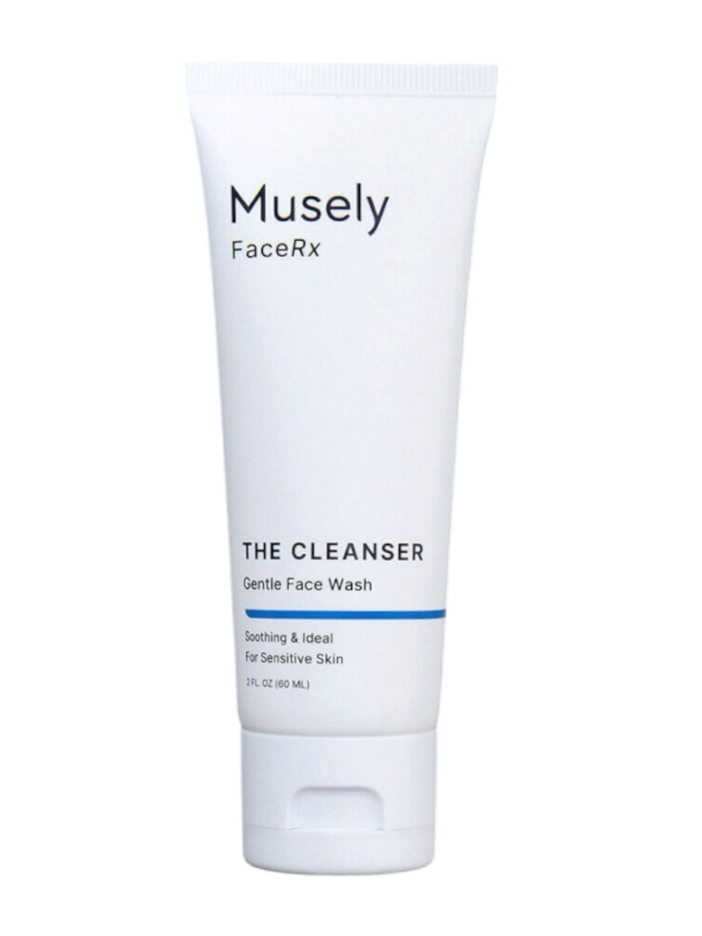 NIB Musely FaceRx The Cleanser Gentle Face Wash Sensitive Skin 2fl oz
